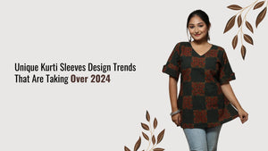 Unique Kurti Sleeves Design Trends That Are Taking Over 2024