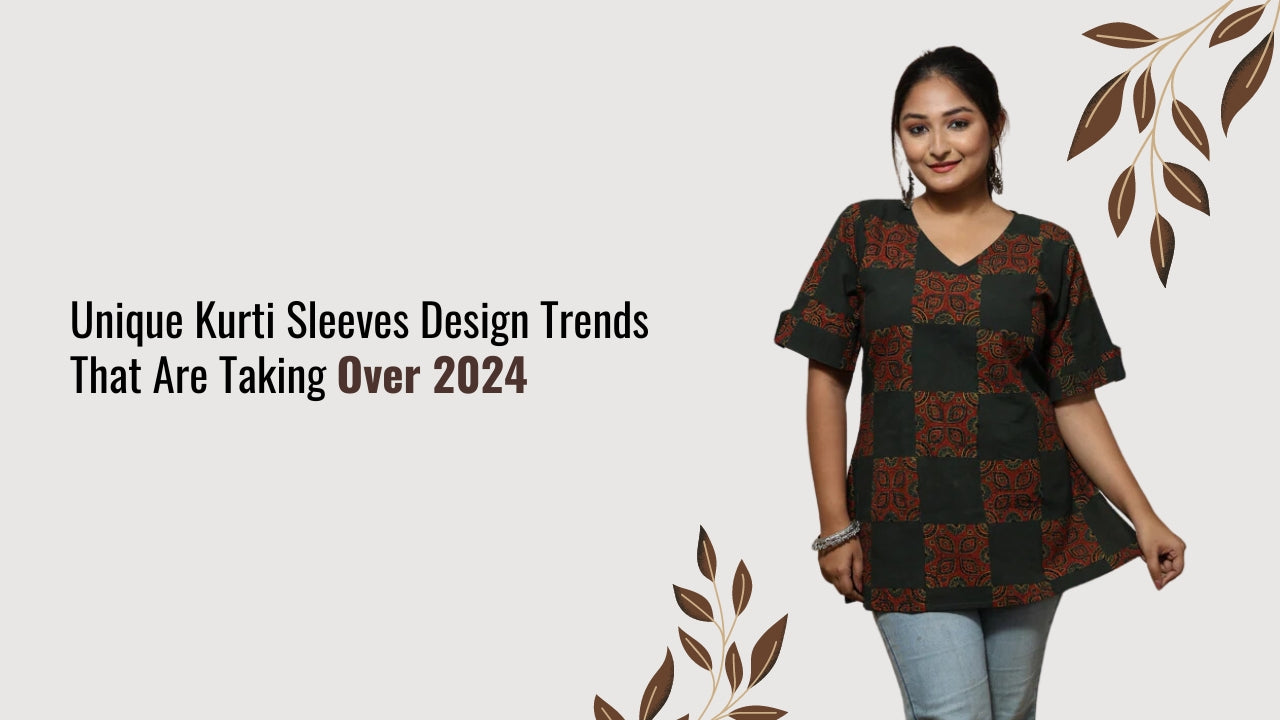 Unique Kurti Sleeves Design Trends That Are Taking Over 2024