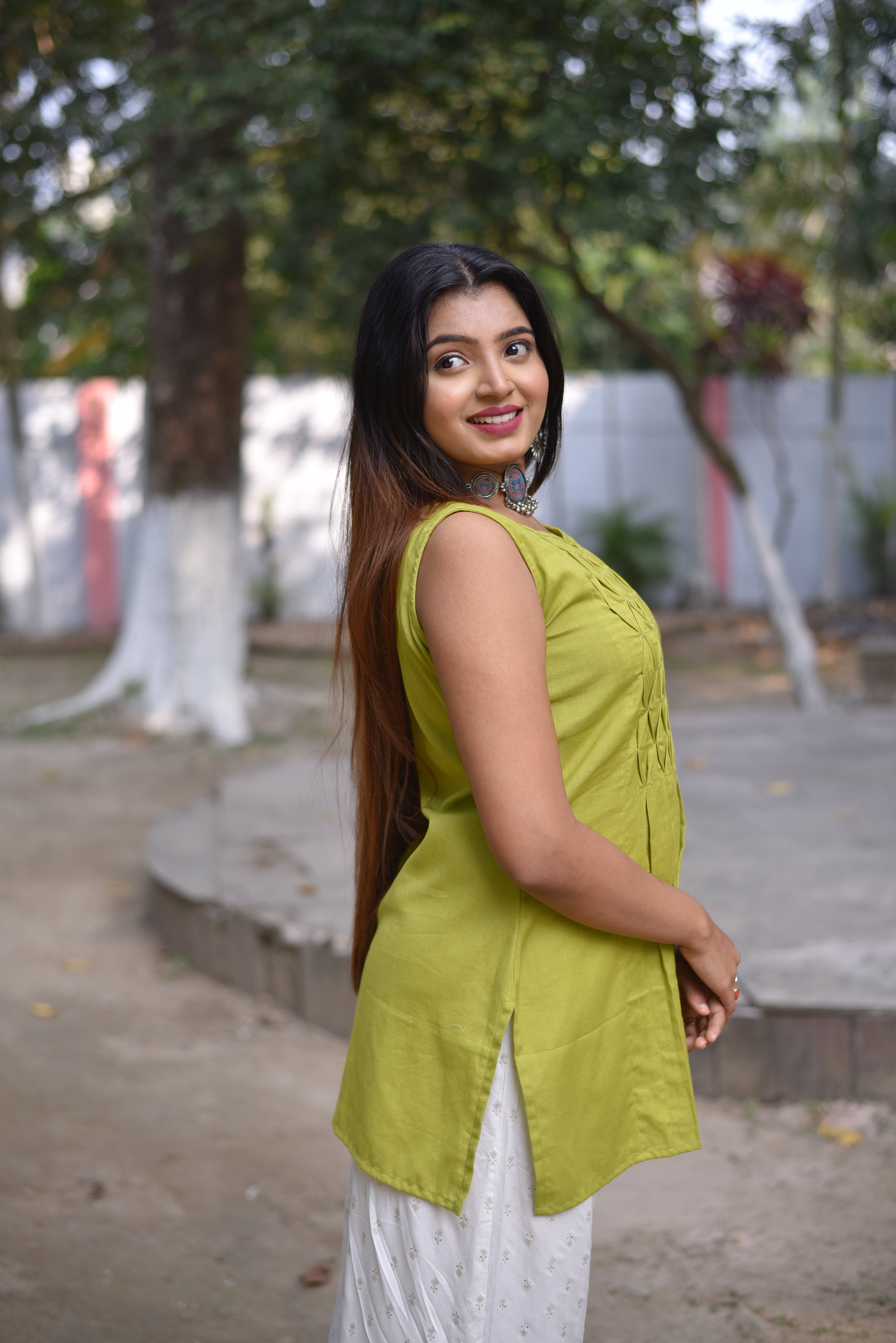 Hand Crafted Green Tunics