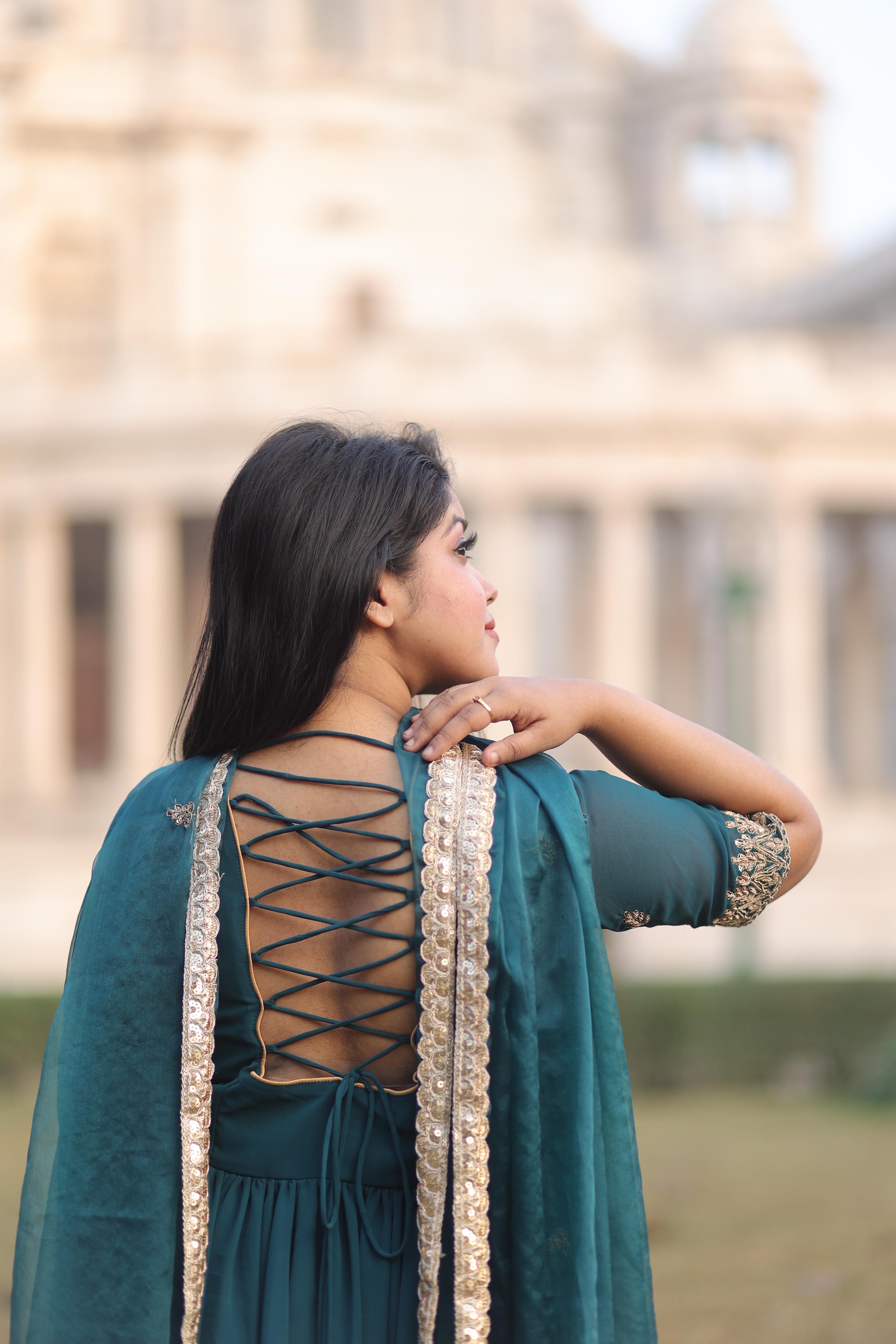 Zardosi Work Anarkali Suit Sets