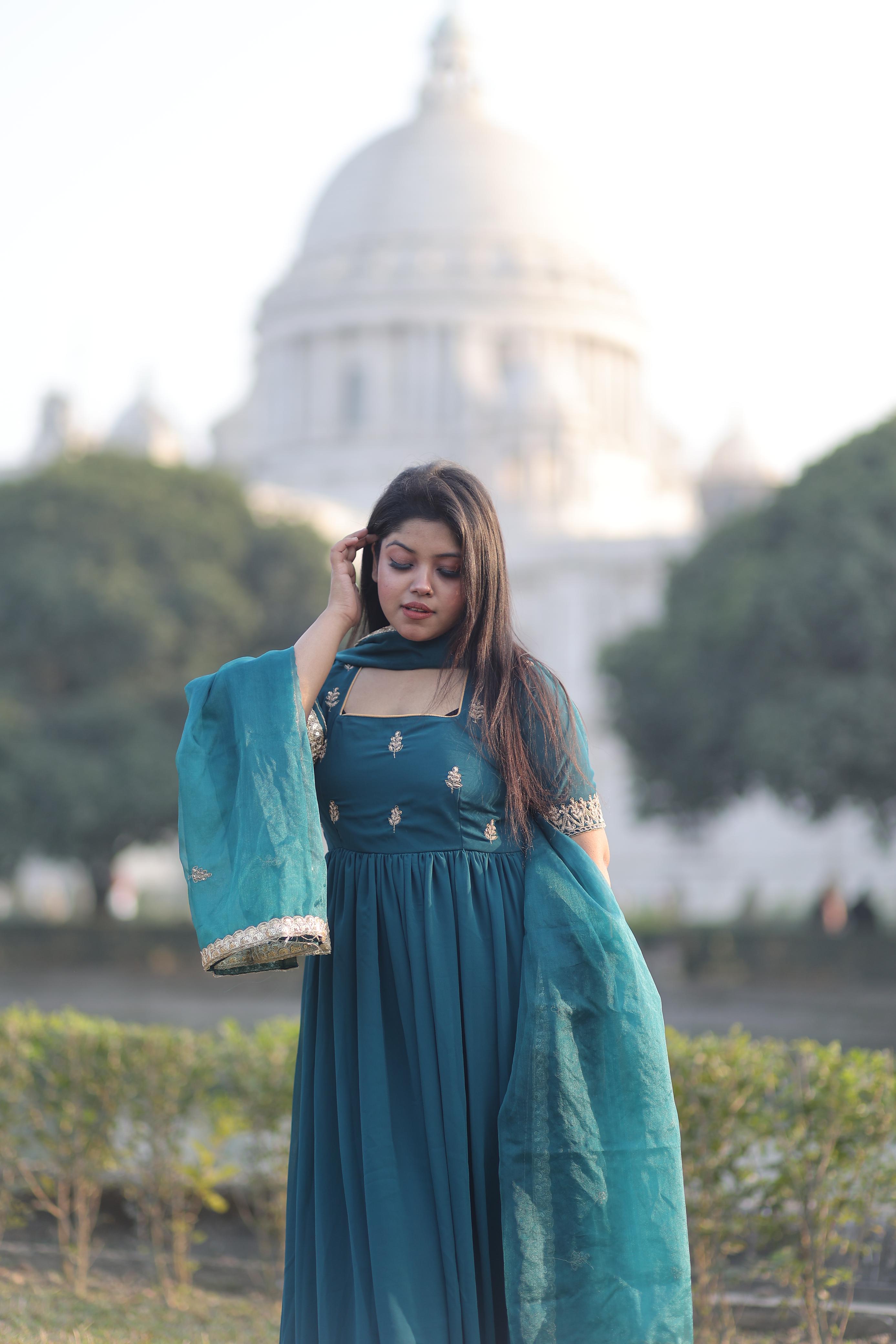 Zardosi Work Anarkali Suit Sets